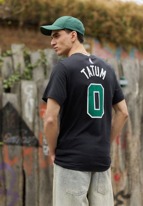 Nike Performance Nba Jayson Tatum Boston Celtics Tee Article De Supporter Blacknoir