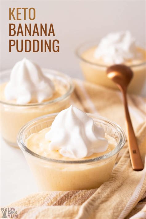 Sugar Free Keto Banana Pudding