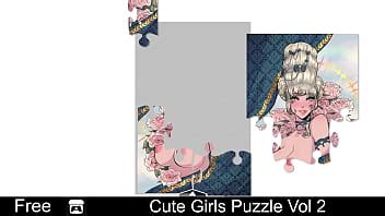 Cute Girls Puzzle Vol Free Game Itchio Puzzle Adult Anime Arcade Casual Erotic Hentai