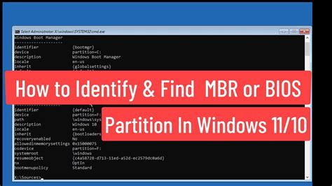 Identificar Y Encontrar Partici N De Arranque Mbr En Windows