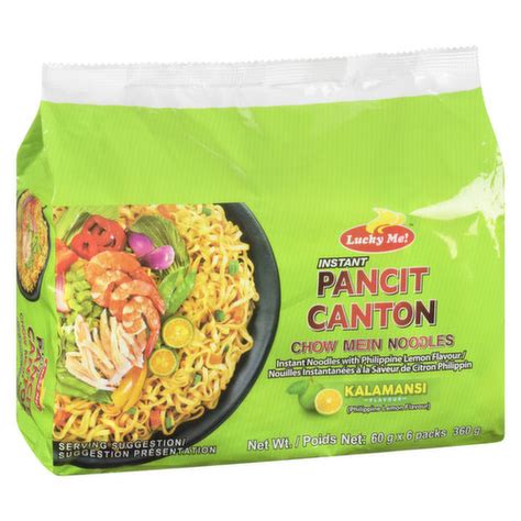 Lucky Me Instant Pancit Canton Chow Mein Kalamansi Save On Foods