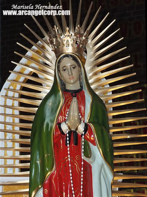 ArcangelCorp Rezado Virgen de Guadalupe del Inmaculado Corazón de María