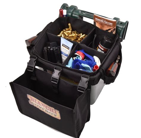 Mounted Shooting Bucket Organizer Keeps All Of Your Items Tidy And