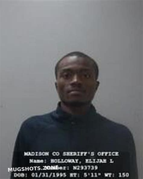 ELIJAH L HOLLOWAY 09/10/2022 - Madison County Mugshots Zone