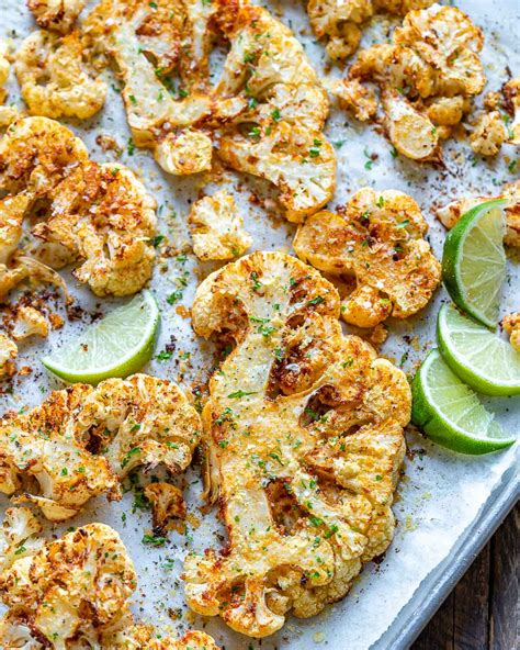 Roasted Cauliflower Steaks Recipe Vegan Keto Paleo Blondelish