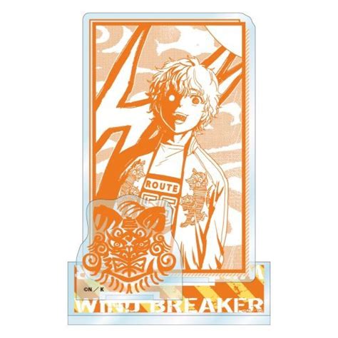 CDJapan WIND BREAKER Acryl Stand Jr Choji Tomiyama Collectible