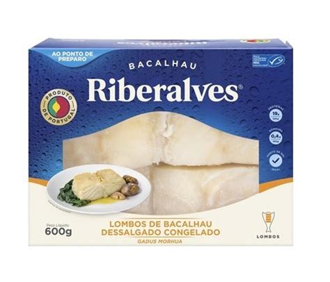 Lombo De Bacalhau Porto Dessalgado Riberalves 600g