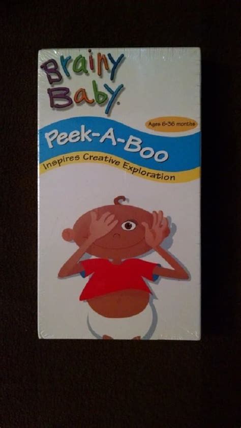 Brainy Baby Peek A Boo Vhs Import Uk Dvd And Blu Ray