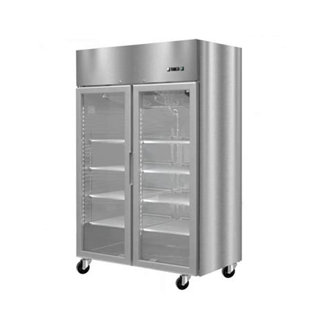 Congelador Vertical 2 Puertas De Vidrio Refrigeradores