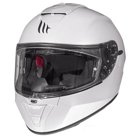 Casco Mt Blade Sv Solid Blanco Perla V Cascos