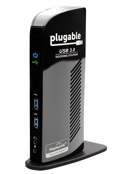 Plugable Usb 3 0 Universal Laptop Docking Station Dual Monitor For Windows And Mac Dual Video