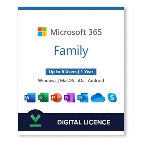 Microsoft Office Famille Utilisateurs Tb Stockage