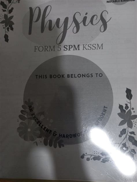 Form 5 Spm Physics Notes Hobbies And Toys Books And Magazines Assessment Books On Carousell