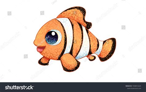 How To Draw A Clown Fish Step By Step