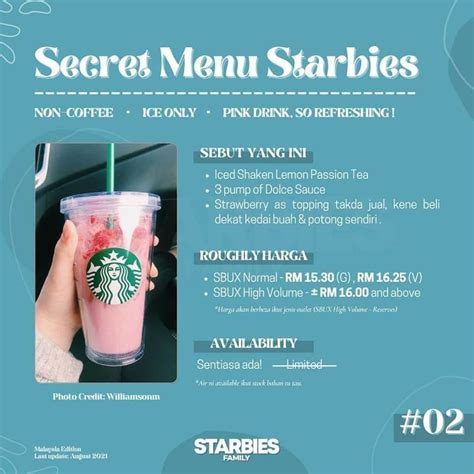 Tak Tahu Nak Order Apa Ini Senarai Menu Starbucks Yang Anda Boleh Cuba