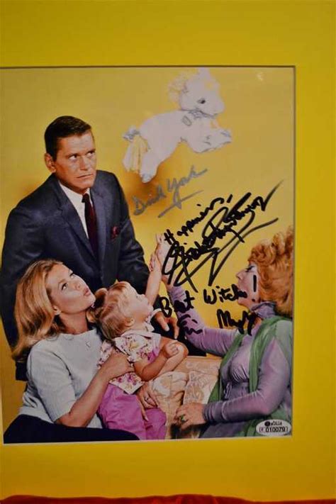Bewitched Cast Sign Photo Bewitched Autograph Cast