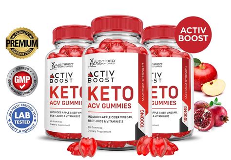 Activboost Activ Boost Keto Acv Gummies 1000mg Apple Cider Vinegar 180