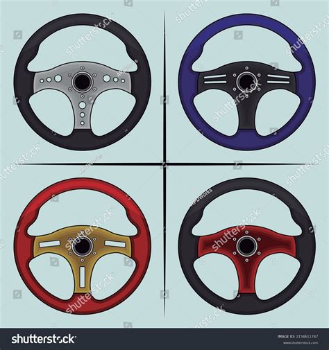 1 Driving Jdm Steering Wheel Vector Royalty Free Images Stock Photos