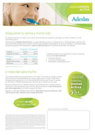 Adeslas Oficina Local Dental 20 PDF