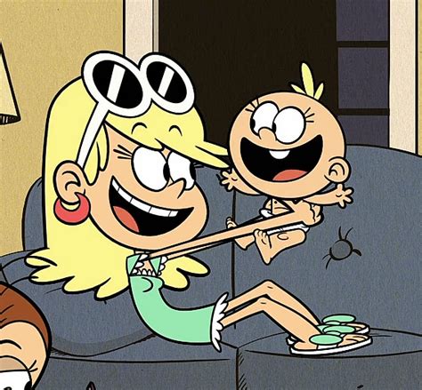 Image Leni Playing With Lilypng The Loud House Encyclopedia Fandom Powered By Wikia