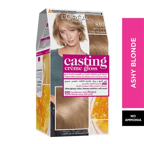 L Oreal Paris Casting Creme Gloss 810 Ashy Blonde 810 1 Pkt Online At Best Price Lulu Kuwait
