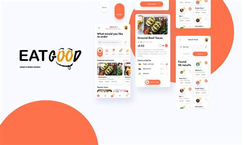 Eat Good Food App On Behance