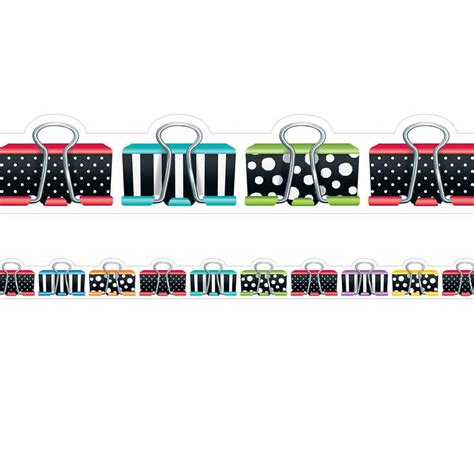 Teachersparadise Creative Teaching Press Bold Bright Binder Clips