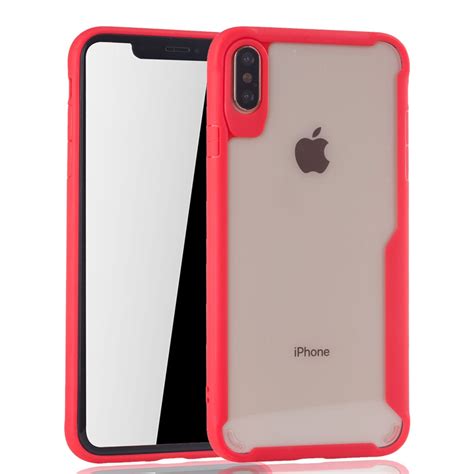 Rote Premium Apple Iphone Xs Max Hybrid Editon H Lle Unterst Tzt