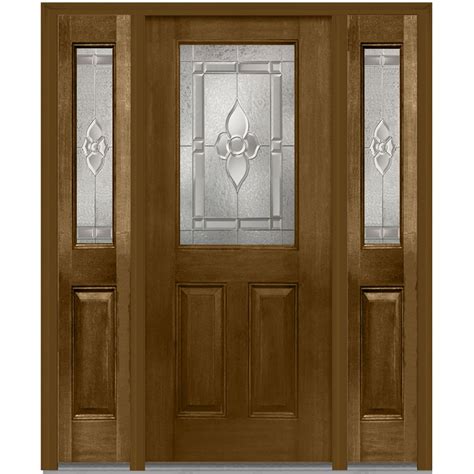 National Door Company ZA12794L Fiberglass Mahogany Burnished Walnut