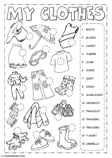 Seasons For Kindergarten Clothing