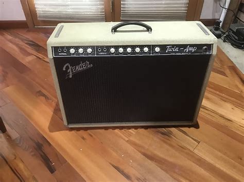 Fender Twin Blonde In Stellar Original Condition Reverb