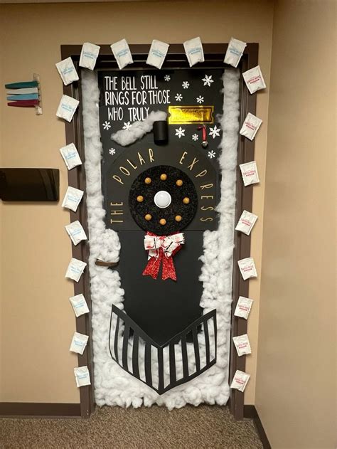 Polar Express Door Decoration In Door Decorations Christmas