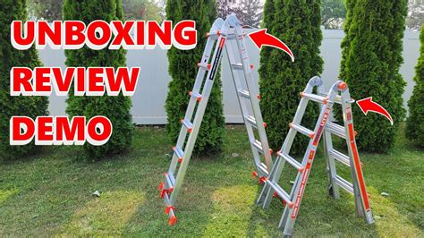 Review And Demo Of Soctone Ladder A Frame Ladder Extension Ladder