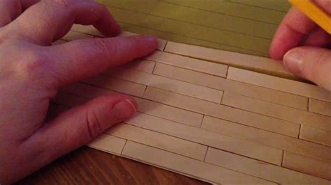 Ow Dollhouse Wood Floor Wb 2 Dollhouse Miniature Wood Flooring 1 Scale