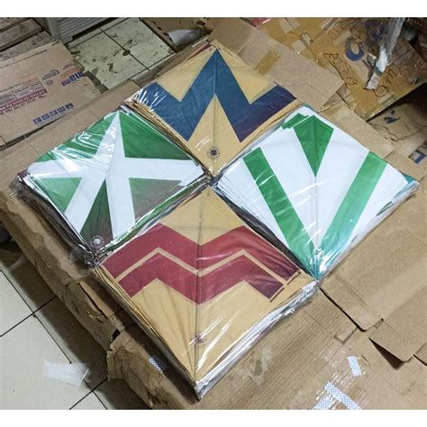 Jual Layangan Kertas Sablon Sukabumi Isi Pcs Shopee Indonesia