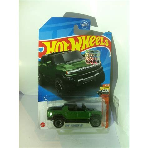 Hot Wheels HW Hot Trucks Mini Collection Gmc Hummer EV Metalflake Green FS By MATTEL