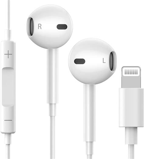 For Apple Ear Pods Headphones With 8 Pin Connector For Iphone 141312