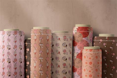 Nude Roses Collection Of Patterns On Behance