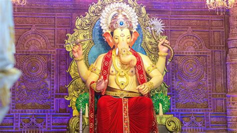 Lalbaug Cha Raja First Look Lalbaugcha Raja Mumbai Ganesh