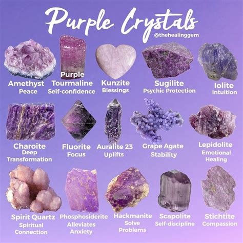 The Healing Gem Crystal Shop On Instagram Who Loves Purple Crystals