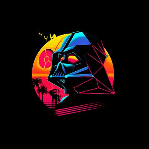 Star Wars 80s Retro Digital Art By Momo Momey