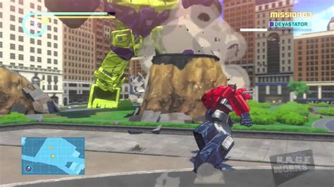 Transformers: Devastation Gameplay: Optimus Prime vs Devastator ...