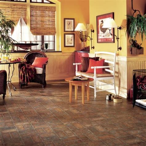 Brick Flooring House Flooring Brown Laminate Flooring Laminate Flooring