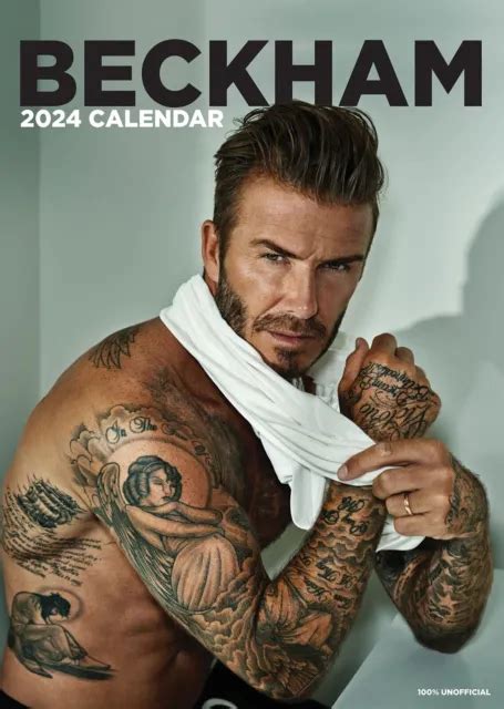 Calendrier Mural David Beckham A Manchester Utd Angleterre