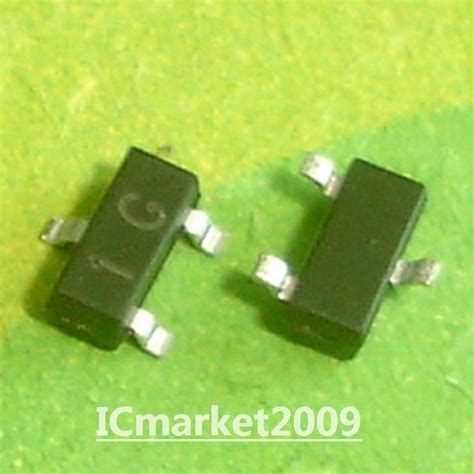 3000 PCS Reel BC847C SOT 23 BC847 45V 100 MA Small Signal Transistors