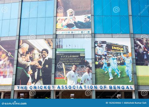 Eden Gardens Cricket Stadium, Kolkata, India. Editorial Photo - Image of grass, ground: 162634466