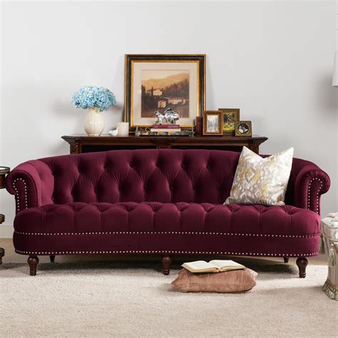 Chesterfield Velvet Tufted Sofa Ph