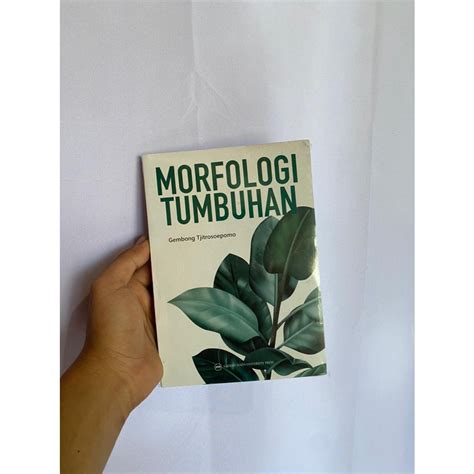 Jual Buku Morfologi Tumbuhan Gembong Tjitrosoepomo Rogabebooks