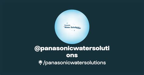 Panasonicwatersolutions Instagram Tiktok Linktree