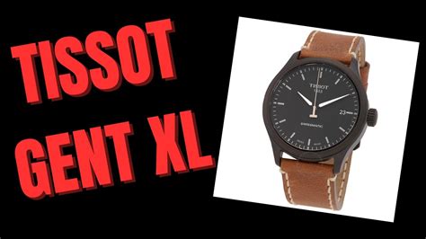 Tissot Gent Xl Automatic Black Dial Men S Watch Swissmatic T